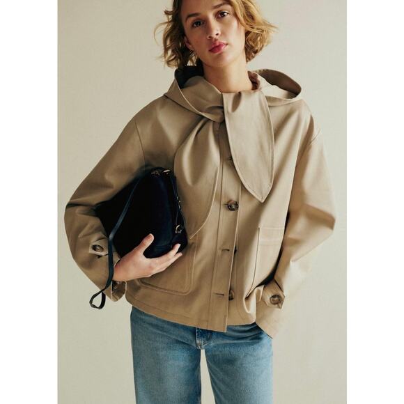 Sezane Jackets & Blazers - La Maille Sezane Paxton Jacket in Light Beige Size 36FR / US 4 / S✨